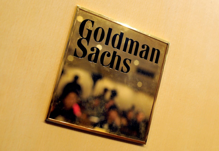 (Arquivos) Placa do banco americano Goldman Sachs em Hong Kong