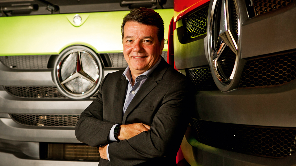 Roberto Leoncini, vice-presidente da Mercedes-Benz do Brasil