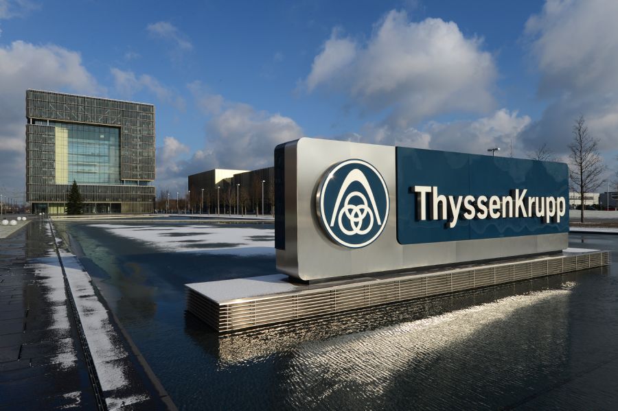 A disputa pela divisão da Thyssenkrupp ocorreu contra um grupo que incluía o Blackstone Group e o Carlyle Group