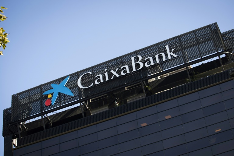 (Arquivo) O CaixaBank, o terceiro maior banco da Espanha