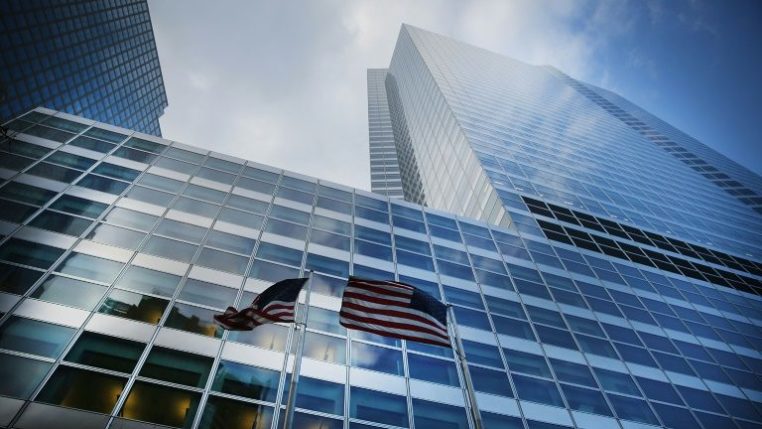 Sede do gigante financeiro Goldman Sachs em Manhattan, Nova York