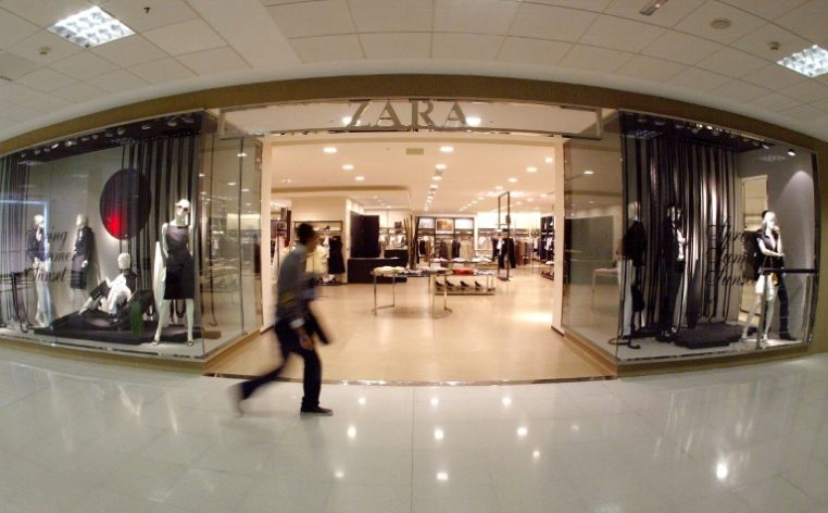 O grupo têxtil espanhol Inditex é proprietário da marca Zara