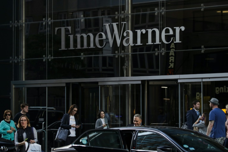 Prédio da Time Warner, onde ficam os escritórios da emissora CNN em Manhattan, Nova York