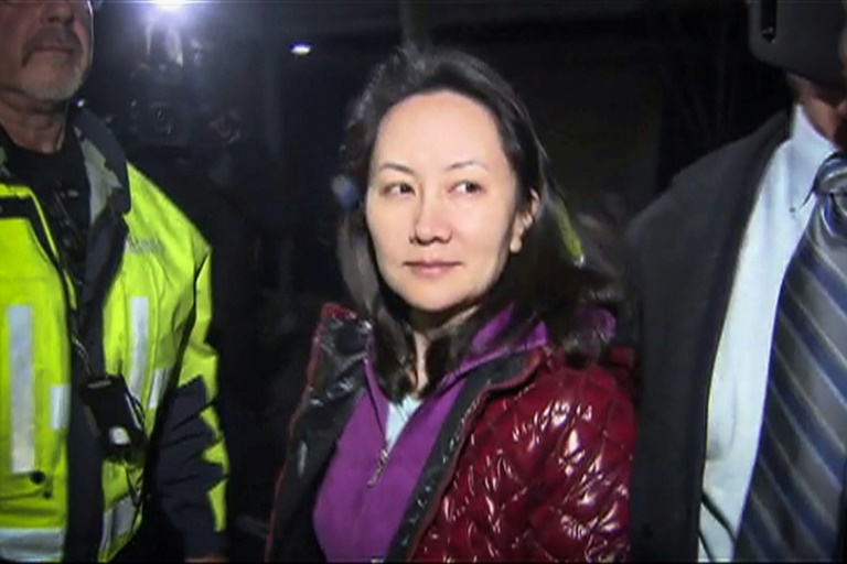 A prisão da executiva da Huawei Meng Wanzhou provocou uma crise diplomática entre Ottawa e Pequim. - CTV/AFP/Arquivos