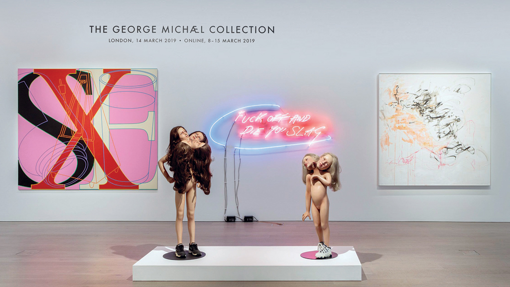 Além de prêmios diversos, George Michael também acumulou muitas obras de arte. Ao todo são 170 peças, entre pinturas e esculturas