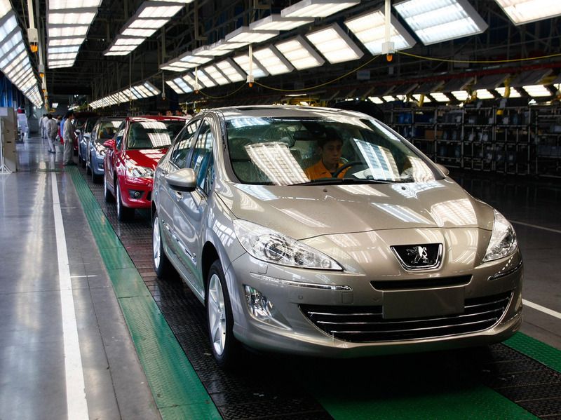 Unidade de produção da Peugeot