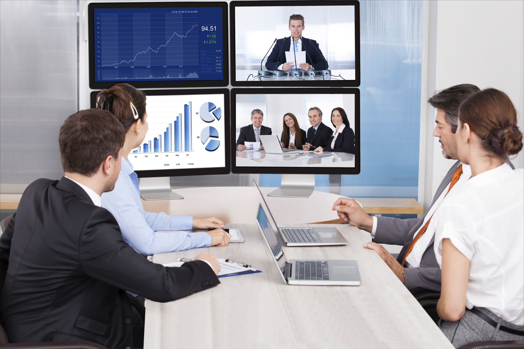 Reunião via videoconferência: trabalho remoto