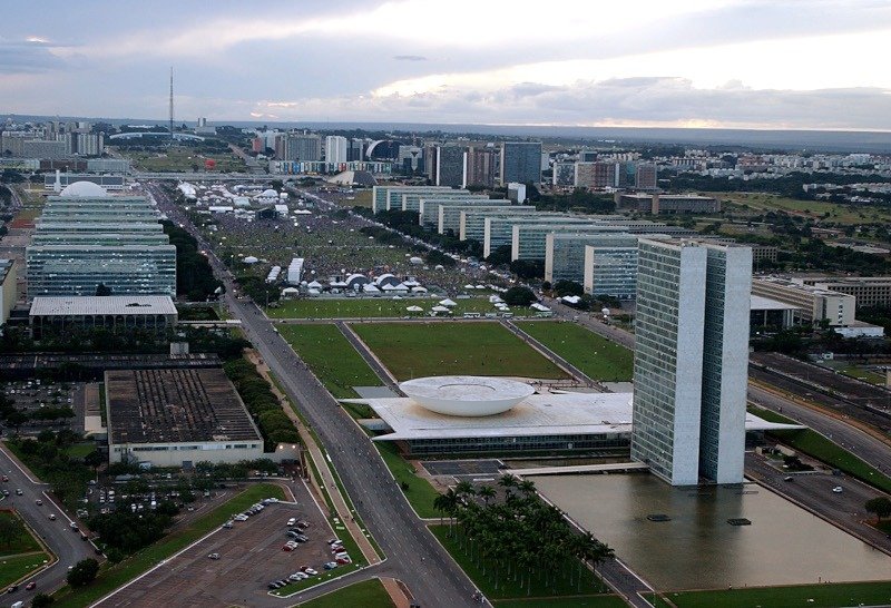 Vista aérea de Brasília