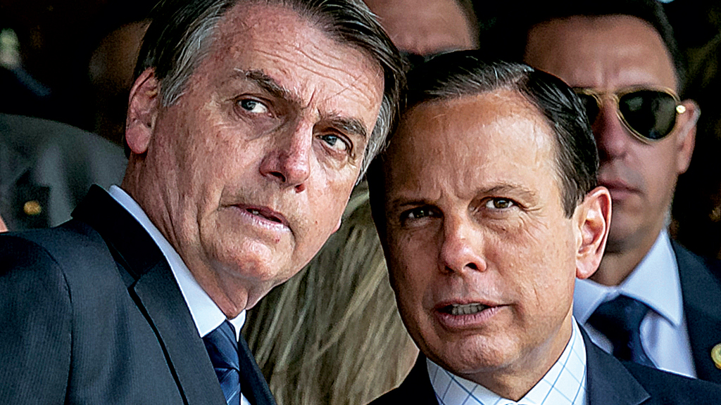 Doria e Bolsonaro: entre provocações verbais e disputas políticas