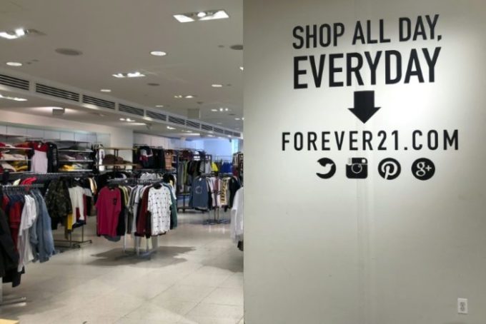 Em crise no mundo, Forever 21 está perdendo lojas em todo o Brasil