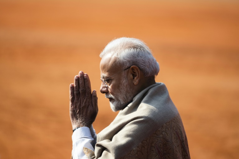 O primeiro-ministro da Índia, Narendra Modi