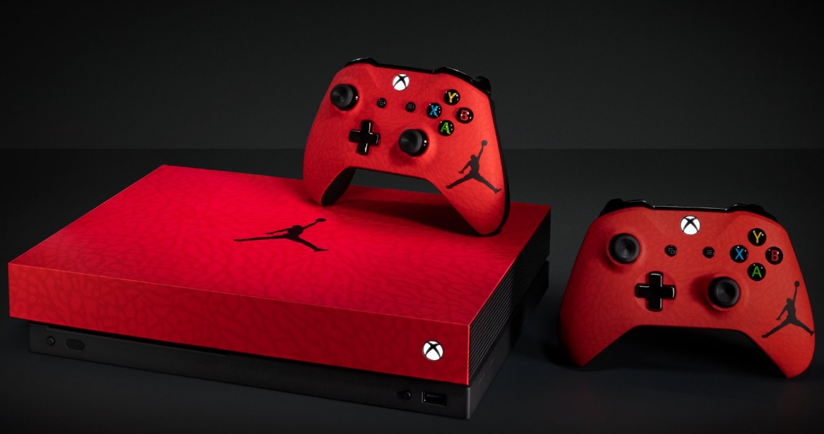 A versão limitada do Xbox One é parte da promoção de lançamento do tênis Air Jordan III U
