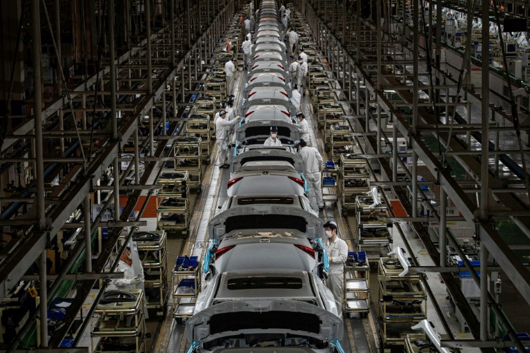 Fábrica de automóvel da Dongfeng Honda, em Wuham, China, em 23 de março de 2020
