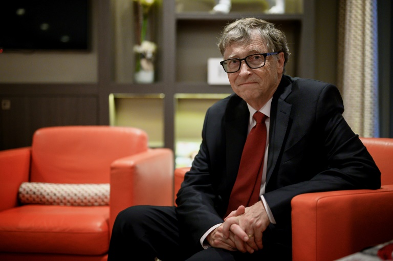 Bill Gates, fundador da Microsoft, numa foto de outubro de 2019