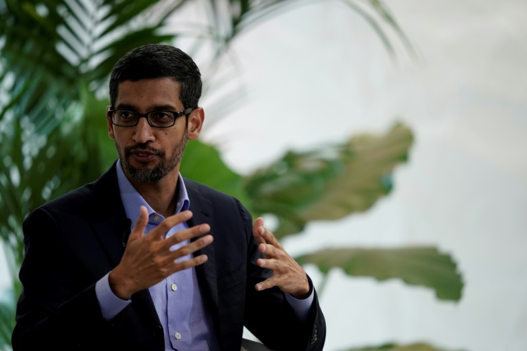 (Arquivo) CEO da Google, Sundar Pichai