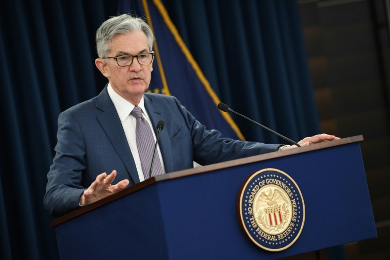 O presidente do Fed, Jerome Powell