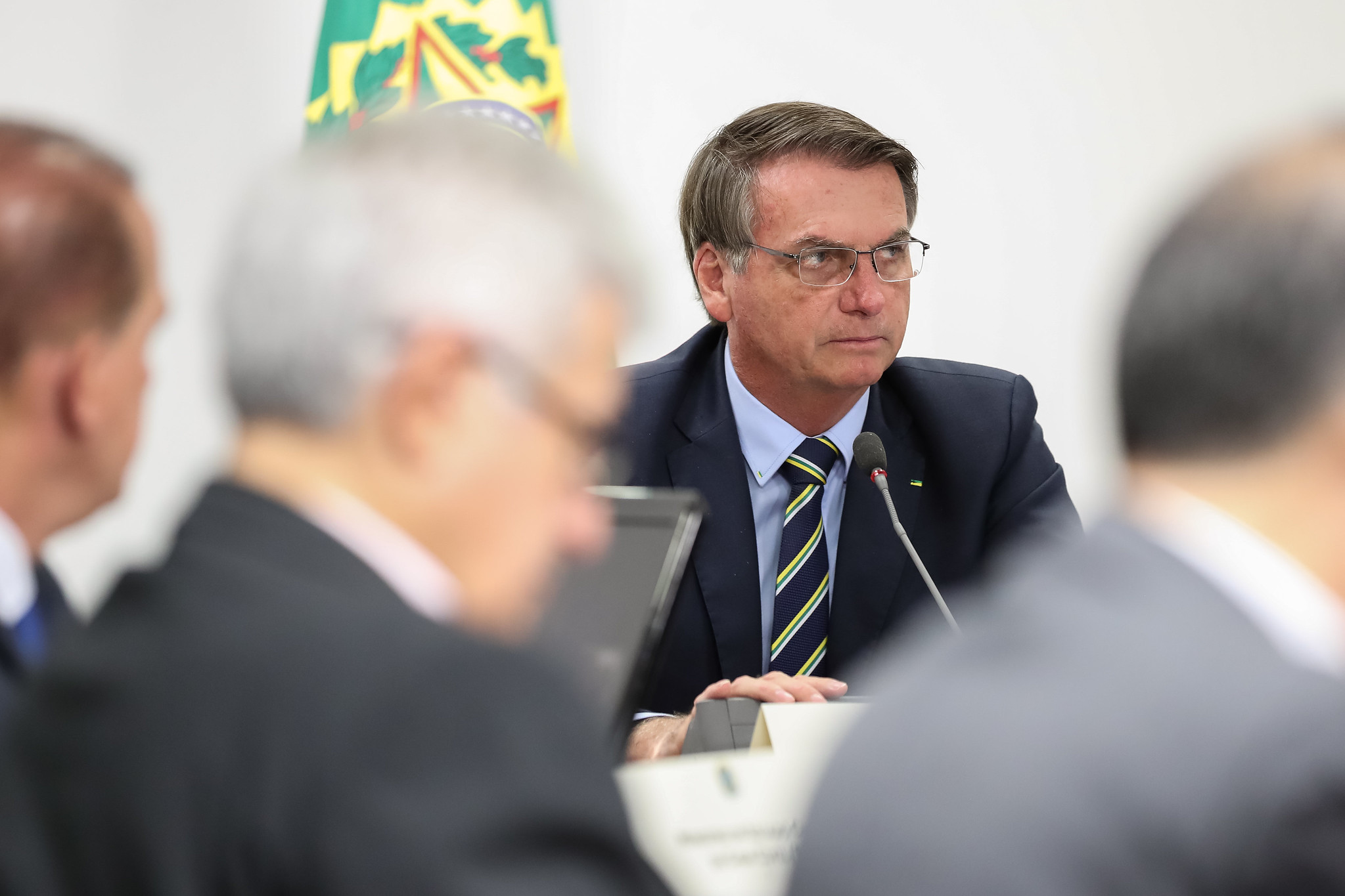Bolsonaro: "É a vida, todos nós vamos morrer um dia", afirmou o presidente, segundo a TV Globo