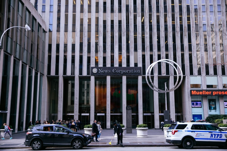 (Arquivo) O prédio da News Corporation na 6th Avenue, lar do Fox News, do New York Post e do Wall Street Journal, é visto na cidade de Nova York