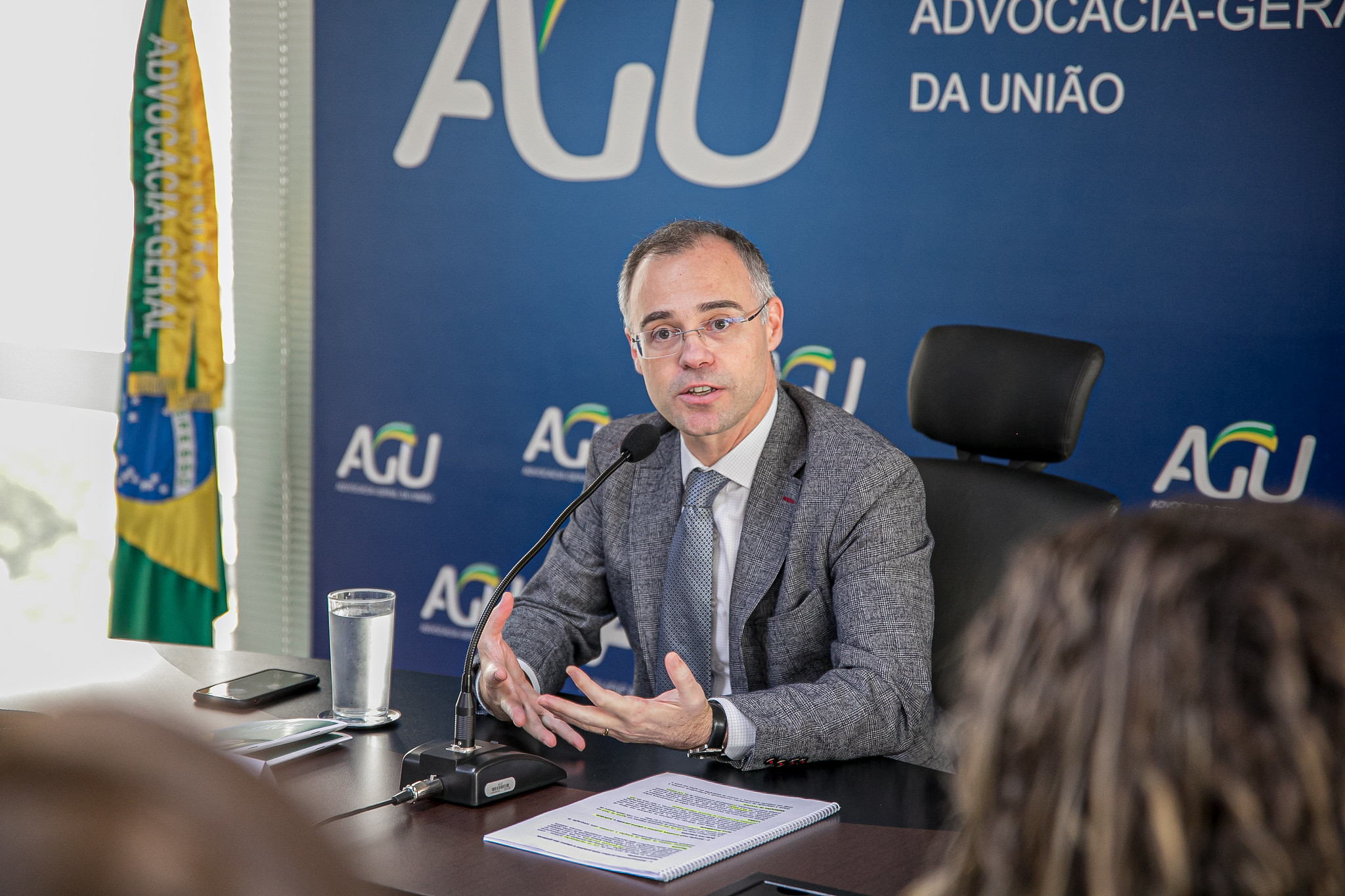 André Mendonça ocupou a chefia da Advocacia-Geral da União antes de ser nomeado para o Ministério da Justiça