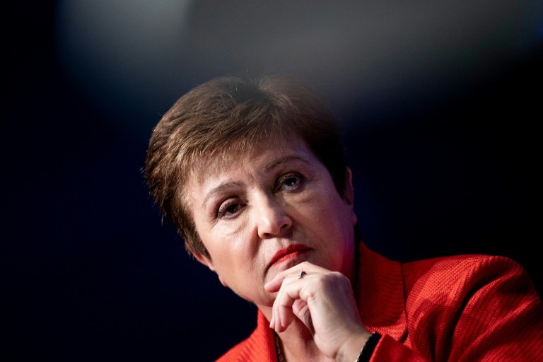 Diretora-gerente do FMI, Kristalina Georgieva, em 23 de março de 2020