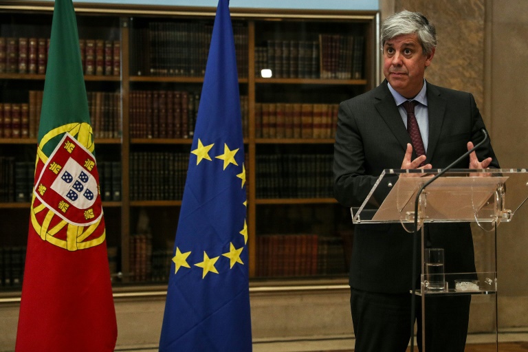 Mario Centeno, ministro português e presidente do Eurogrupo