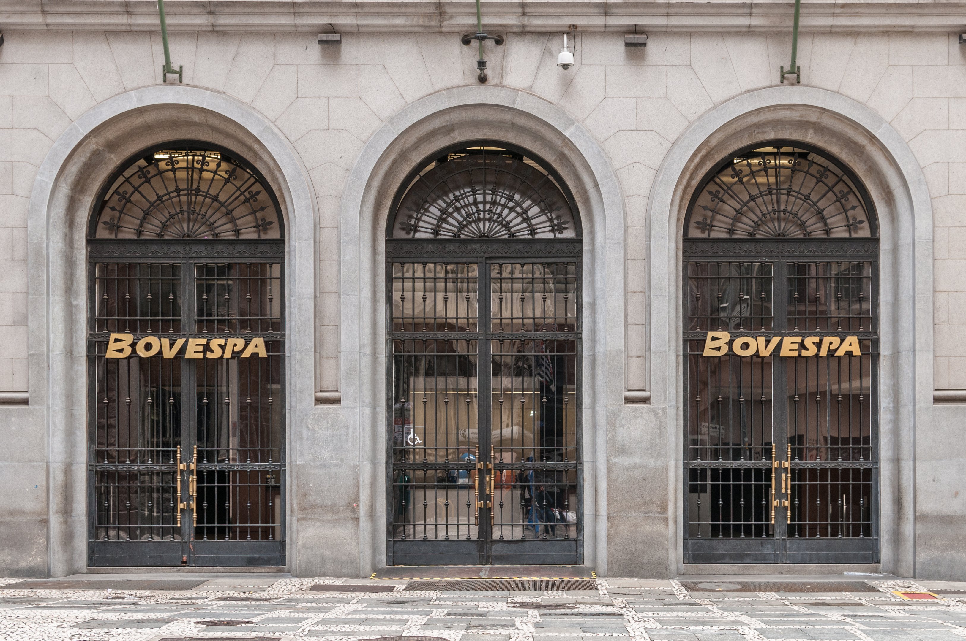 Sede da Bovespa, no centro de São Paulo
