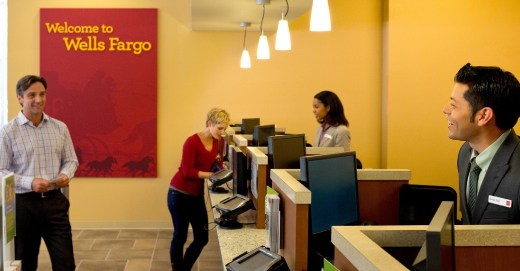 O Wells Fargo informou nesta terça-feira que registrou lucro líquido de US$ 653 milhões no primeiro trimestre de 2020