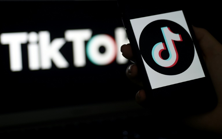 (Arquivo) O logotipo da plataforma de vídeos TikTok