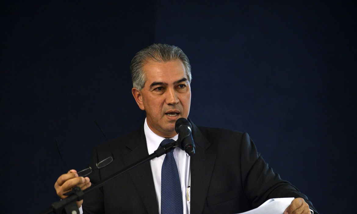 O governador do Mato Grosso do Sul, Reinaldo Azambuja