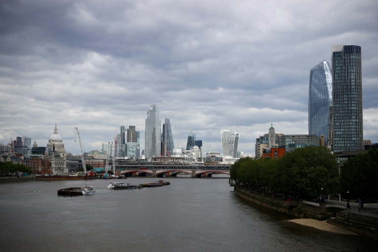 Vista panorâmica da cidade de Londres, em 13 de maio de 2020