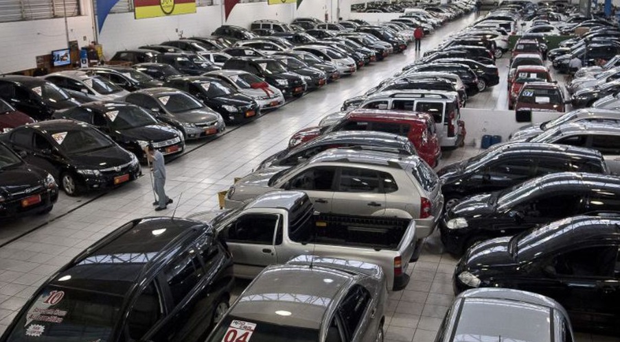 Ramo de veículos, motos, partes e peças, que apresentará queda de 50,99% nas vendas em julho
