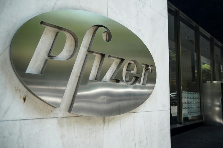 A sede da Pfizer em Manhattan, Nova York