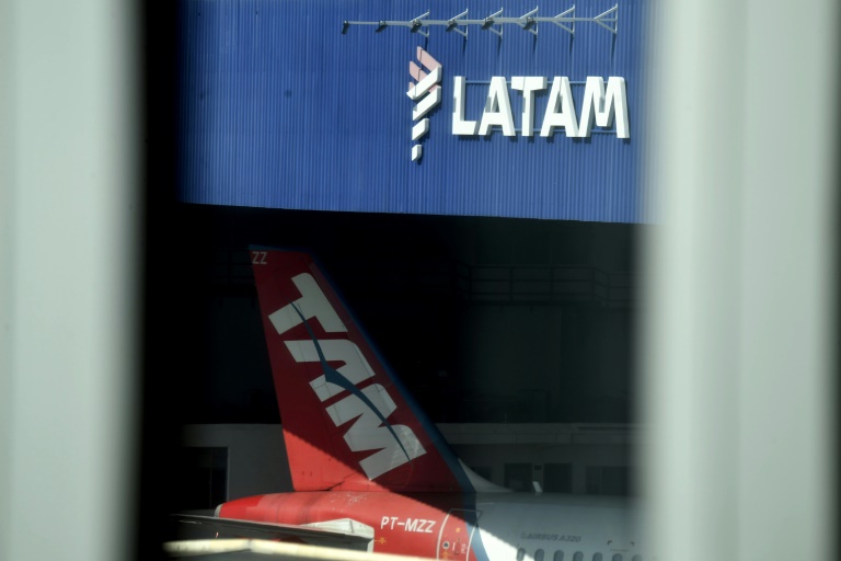 (Arquivo) Hangar da LATAM, no aeroporto Santos Dumont, no Rio de Janeiro, em maio de 2020
