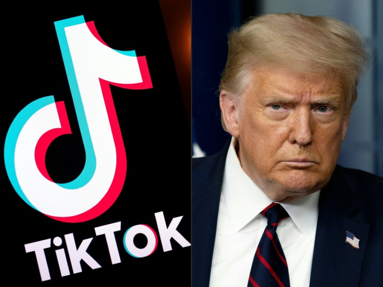 O presidente Donald Trump deu o último passo para banir o TikTok nos EUA; data limite será domingo (20)