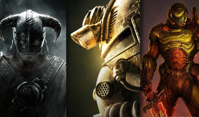 Estúdio Bethesda Softworks é conhecido por jogos referências em seus gêneros, como Doom, The Elder Scrolls V: Skyrim e Fallout