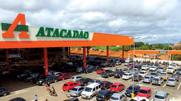 O Atacadão registrou R$ 13,545 bilhões em vendas, uma alta de 31,3%