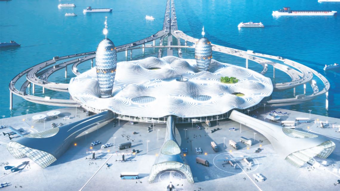 Espaço futurista do Spaceport será todo integrado ao movimento da cidade de Tóquio