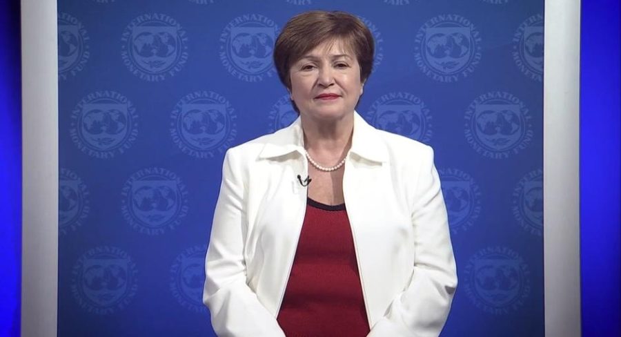 Diretora-gerente do Fundo Monetário Internacional (FMI), Kristalina Georgieva