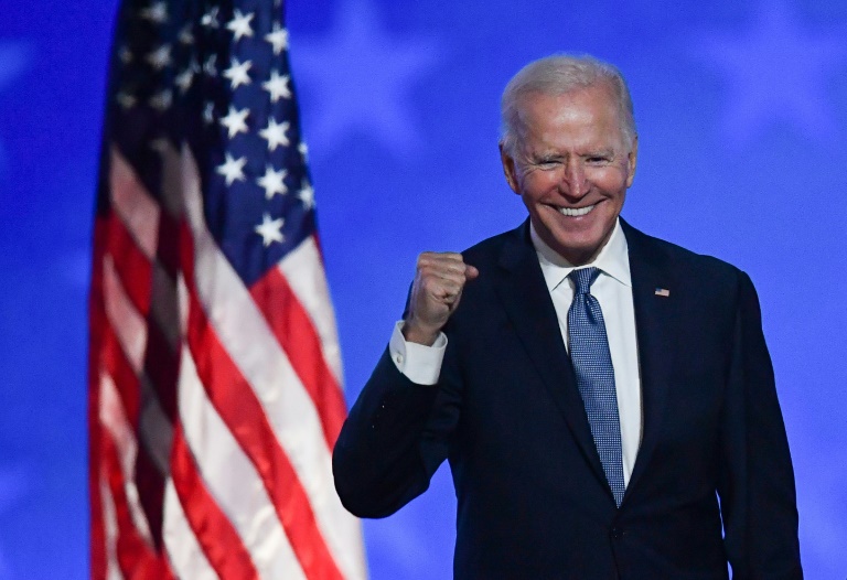 Biden venceu com 24 estados, incluindo Nova York, Califórnia e a capital, Washington
