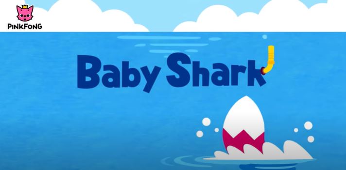 A gravação do videoclipe Pinkfong de Baby Shark ultrapassou os 7 bilhões de visualizações