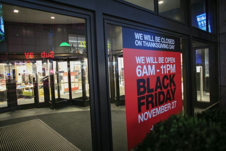 Vista da loja da Macy's fechada em Nova York no dia de Ação de Graças, antes da Black Friday, em 26 de novembro de 2020