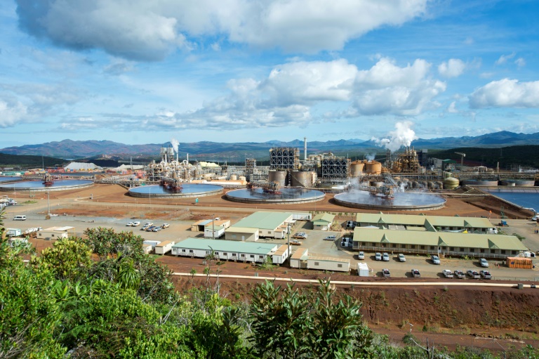 Usina de processamento de níquel da Vale em Goro, no sul da Nova Caledônia, em 27 de maio de 2015