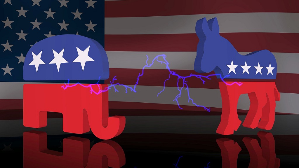 eleições americanas emblemas