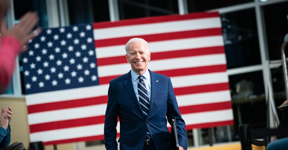 Joe Biden em campanha
