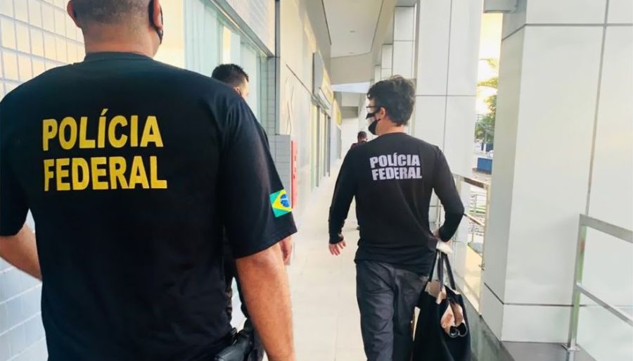O alvo da operação foi preso em flagrante e levado à Superintendência da PF no Rio de Janeiro
