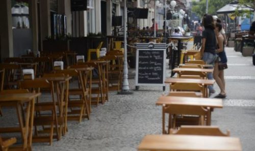 A saúde financeira dos bares e restaurantes está afetada pelo avanço da pandemia em todo o País auxílio bolsonaro