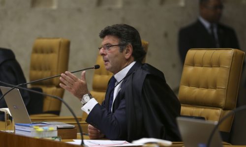 O presidente do Supremo Tribunal Federal, Luiz Fux, entrou para a briga envolvendo Bolsonaro e a Corte