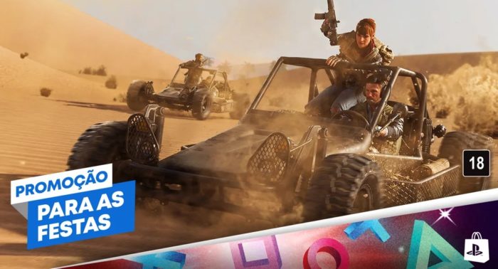 Promoção Para as Festas da PlayStation Store" termina no dia 19 de janeiro de 2021