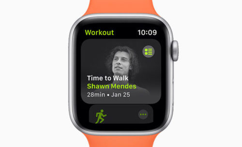 Time to Walk é uma nova experiência de caminhada com áudio no Apple Watch para assinantes Fitness +