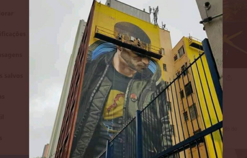 Os edifícios que foram multados na Capital paulista abrigavam uma arte do jogo Cyberpunk 2077 e outro do game mobile Free Fire
